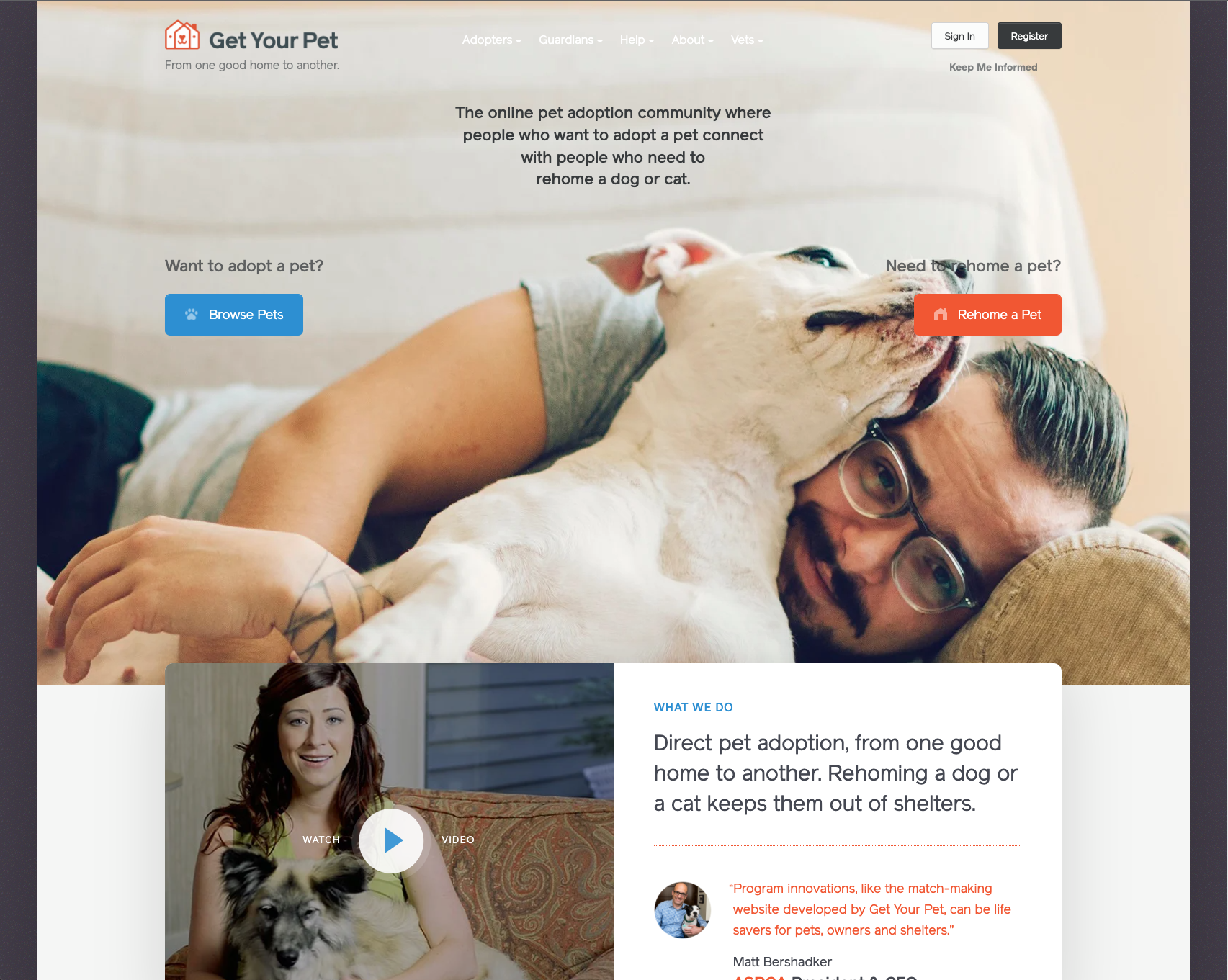 adopt a pet